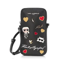 Túi Đựng Điện Thoại Karl Lagerfeld Maybelle Phone Crossbody Màu Đen