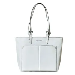 Túi Tote Nữ Michael Kors MK Jet Set Medium Pocket Tote Bag 35F3GTVT8B Màu Trắng