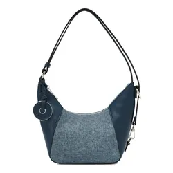 Túi Xách Nữ Lyn Maya Hobo Handbag Light Navy LL25SBF971 Màu Xanh