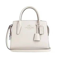 Túi Xách Tay Nữ Coach Andrea Carryall Handle Bag CP081 Màu Trắng