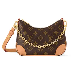 Túi Xách Tay Nữ Louis Vuitton LV Nano Boulogne M25519 Màu Nâu Be