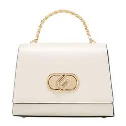 Túi Xách Tay Nữ Lyn Nyxia Infinite Top Handle Handbag Ivory LL25CBM258 Màu Trắng Ngà