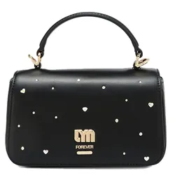 Túi Xách Tay Nữ Lyn Starlight XS Handbag Black LL25CBF263 Màu Đen