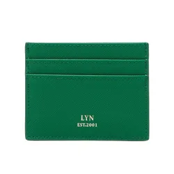Ví Đựng Thẻ Nữ Lyn Babie Multi Card Holder Wallet - Green LL25CWF059 Màu Xanh Green