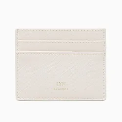 Ví Đựng Thẻ Nữ Lyn Babie Multi Card Holder Wallet - Ivory LL25CWF059 Màu Trắng Kem