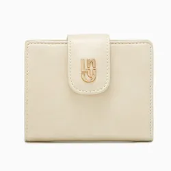 Ví Đựng Thẻ Nữ Lyn Handi Flap Wallet - Ivory LL25CWF960 Màu Kem