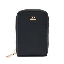 Ví Nữ Lyn Bae Card Pocket Wallet - Black LL25CWF070 Màu Đen