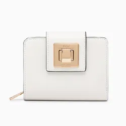 Ví Nữ Lyn Betzy Wallet - Ivory LL25FWF014 Màu Trắng Kem