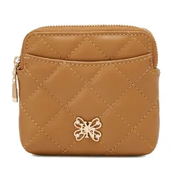 Ví Nữ Lyn Butterfly Coin Pouch Pocket Wallet - Brown LL25CWF073 Màu Nâu