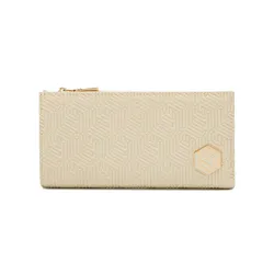 Ví Nữ Lyn Giselle Long Wallet - Ivory LL25FWM638 Màu Trắng Kem