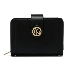 Ví Nữ Lyn IIvar Short Wallet - Black LL25FWF011 Màu Đen