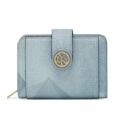 Ví Nữ Lyn Ivar Short Wallet - Blue Variation 2 LL25FWF011 Màu Xanh Blue