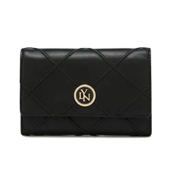 Ví Nữ Lyn Jaylen Short Wallet - Black LL25FWF003 Màu Đen