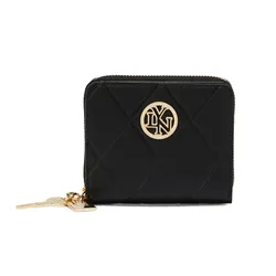 Ví Nữ Lyn Jemma Short Short Wallet - Black L25FWWB002 Màu Đen