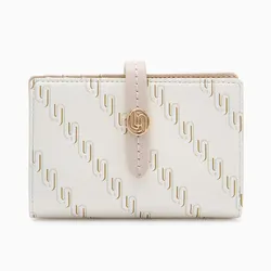 Ví Nữ Lyn Narla Infinite Semi Long Wallet - Printed Beige LL25CWM040 Màu Trắng Be