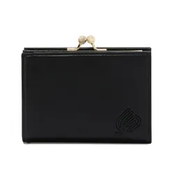 Ví Nữ Lyn Nyxia Infinite Frame Short Wallet - Black LL25CWM058 Màu Đen