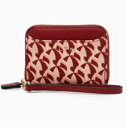 Ví Nữ Lyn Solanory Short Wallet - Dark Red L25FWWA003 Màu Đỏ