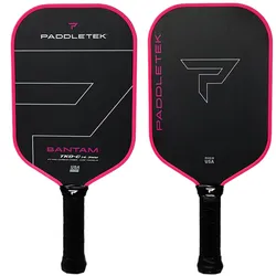 Vợt Pickleball Paddletek Bantam TKO-C 14.3mm Pink Limited Màu Đen Hồng