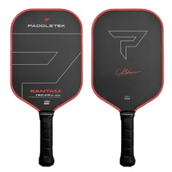 Vợt Pickleball Paddletek Bantam TKO-C 14.3mm Red Limited Màu Đen Đỏ