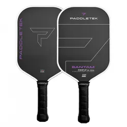 Vợt Pickleball Paddletek Bantam TKO-C 14.3mm White Limited Màu Đen Trắng
