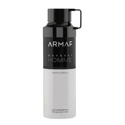 Xịt Thơm Toàn Thân Hương Nước Hoa Nam Armaf Odyssey Homme White Edition Body Spray 200ml