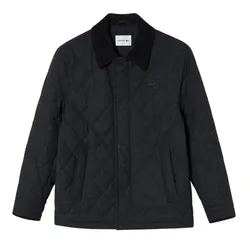Áo Khoác Nam Lacoste Men's Quilted Jacket BH670E - 050 Màu Đen