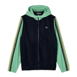 Áo Khoác Nam Lacoste Men's Regular Fit Tennis Màu Xanh