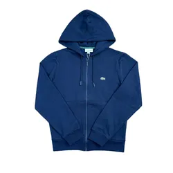 Áo Khoác Nam Lacoste Ziper SH9986 Azul Marinho Màu Xanh Navy Size 3