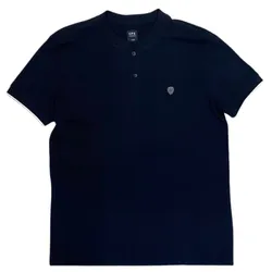 Áo Phông Nam CPS Chaps Tshirt Màu Đen