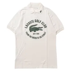 Áo Polo Nam Lacoste Classic Fit Cotton Golf Shirt DH1093-70V Màu Trắng Size 2