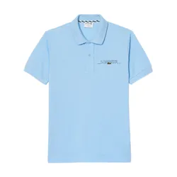 Áo Polo Nam Lacoste L.12.12 PH6006 HBP Màu Xanh Blue Size 4