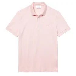 Áo Polo Nam Lacoste Paris Regular Fit Stretch Cotton Piqué PH5522- ADY Màu Hồng Nhạt Size 5