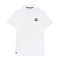 Áo Polo Nam Lacoste Regular Fit Branded Stretch PH9535 00 001 Màu Trắng Size 4