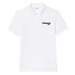 Áo Polo Nam Lacoste Regular Fit L.12.12 Washed Effect PH7426 001 Shirt Màu Trắng Size 2