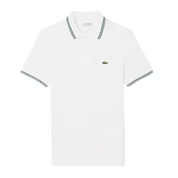Áo Polo Nam Lacoste Regular Fit PH2743 001 Màu Trắng Size 4