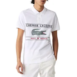 Áo Polo Nam Lacoste Regular Fit  PH3354 001 Màu Trắng Size 4