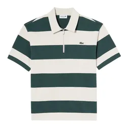 Áo Polo Nam Lacoste Relaxed Fit PH3112 YZP Màu Xanh Phối Trắng Size 3