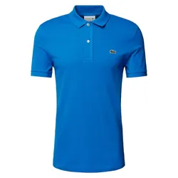 Áo Polo Nam Lacoste Slim Fit Polo In Petit Piqué PH4012 QPT Màu Xanh Blue Size 3