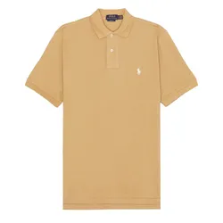 Áo Polo Nam Ralph Lauren Solid Mesh Polo Cafe Tan 710534735379 Màu Nâu Cafe Size S
