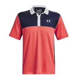 Áo Polo Nam Under Armour UA Perf 3.0 Color Block 1377375-690 Màu Cam/Xanh Size XL