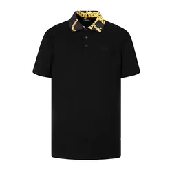 Áo Polo Nam Versace A89505S 1A07325 Màu Đen Size M