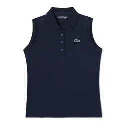 Áo Polo Nữ Lacoste Golf PF741E 54G HDE Màu Xanh Navy Size 34