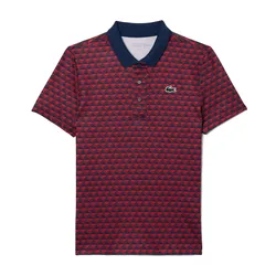 Áo Polo Nữ Lacoste Regular Fit UV Protect Golf PF7453 IKL Màu Đỏ Size 36