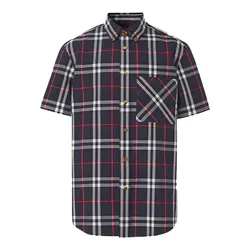Áo Sơ Mi Nam Burberry Short-Sleeve Shirt 8043337 Kẻ Caro Size S