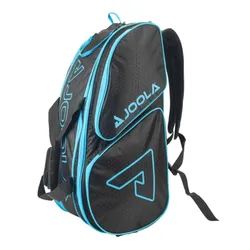 Balo Pickleball Joola Tour Elite Pro Bag Black & Light Blue Màu Đen/Xanh