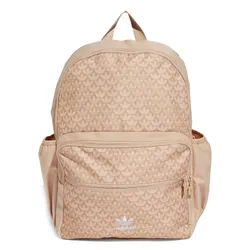 Balo Unisex Adidas Monogram Backpack IX7463  Màu Be