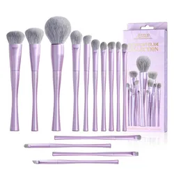 Bộ Cọ Trang Điểm Jessup Everyday Glam Collection Màu Tím 14 Cây