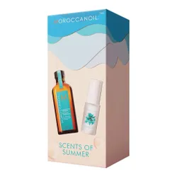 Bộ Sản Phẩm Dưỡng Tóc Moroccanoil Scent Of Summer 100ml (Tặng Kèm Xịt Thơm Tóc Brumes Du Maroc 30ml)