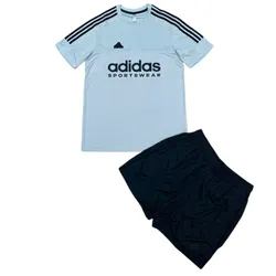 Bộ Thể Thao Nam Adidas Sportwear Màu Xanh Đen Size S  (Form Âu)