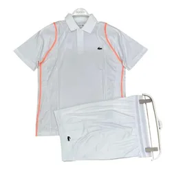 Bộ Thể Thao Nam Lacoste Tennis/Pickleball DH5180 Màu Trắng Size 3